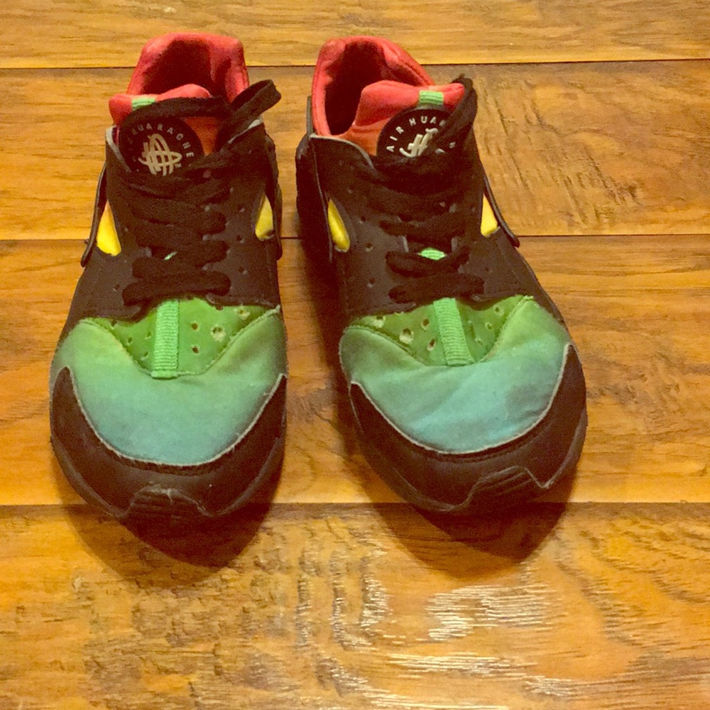 Nike huarache customized shoes (colorful)